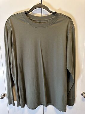 Lululemon All Yours Long Sleeve Tee in Caron Brown Size 6